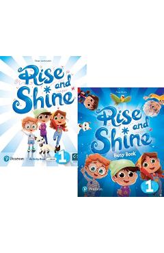 Carte Set: Rise and Shine Level 1. Activity Book and eBook  + Busy Book - Paul Drury