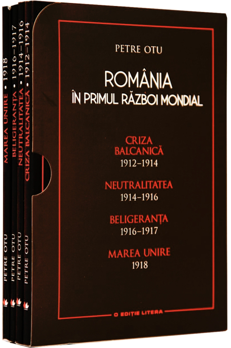 Carte Set România în Primul Război Mondial (4 volume) editura Litera
