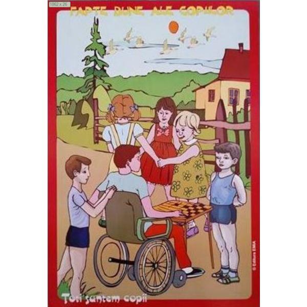 Carte Set cu planse: Fapte bune ale copiilor - Nicolae Cristea