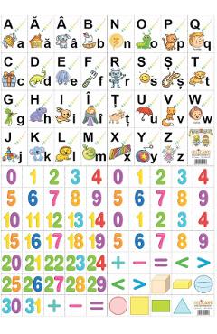 Carte Set planse: Litere si cifre. Clasa pregatitoare editura -