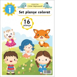 Carte Set planse colorat. Clasa 1