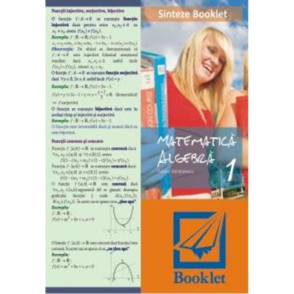 Carte Sinteze booklet 1 - Algebra - Felicia Sandulescu