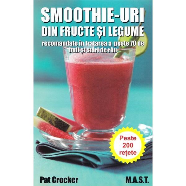 Carte Smoothie-uri din fructe si legume - Pat Crocker