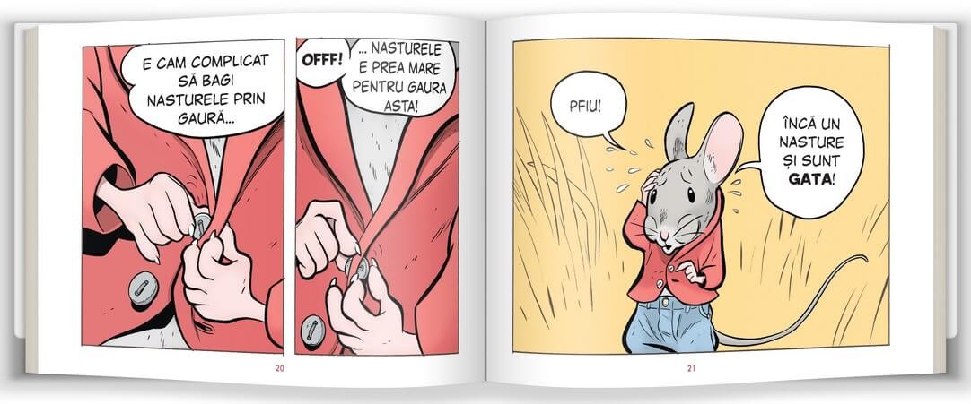 Carte Soarec mic se pregateste autor Jeff Smith editura Gama