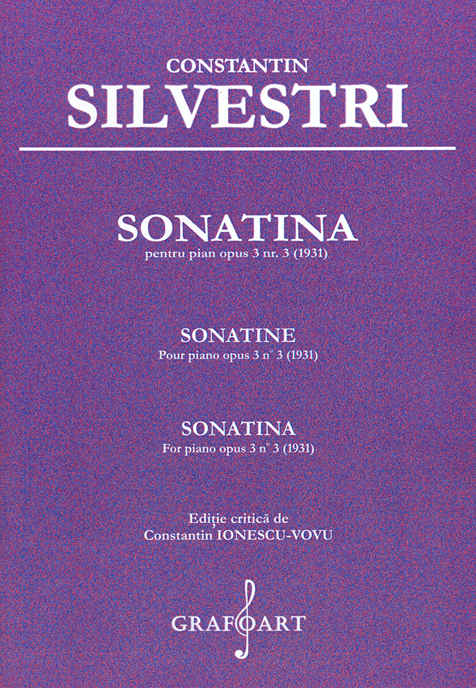 Carte Sonatina autor Constantin Silvestri editura Grafoart