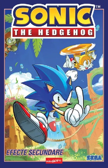 Carte Sonic the Hedgehog 1. efecte secundare editura Grupul Art