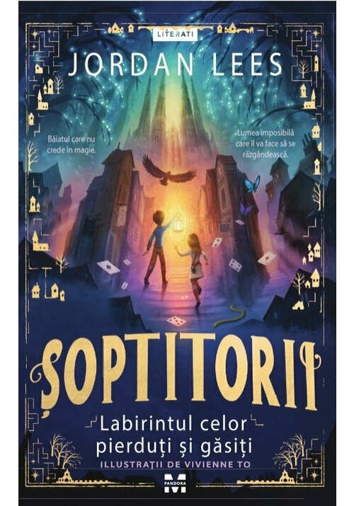 Carte Soptitorii. Labirintul celor pierduti si gasiti editura Pandora M