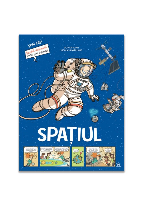 Carte Spatiul- Stiai ca? - Banda desenata editura Didactica Publishing House