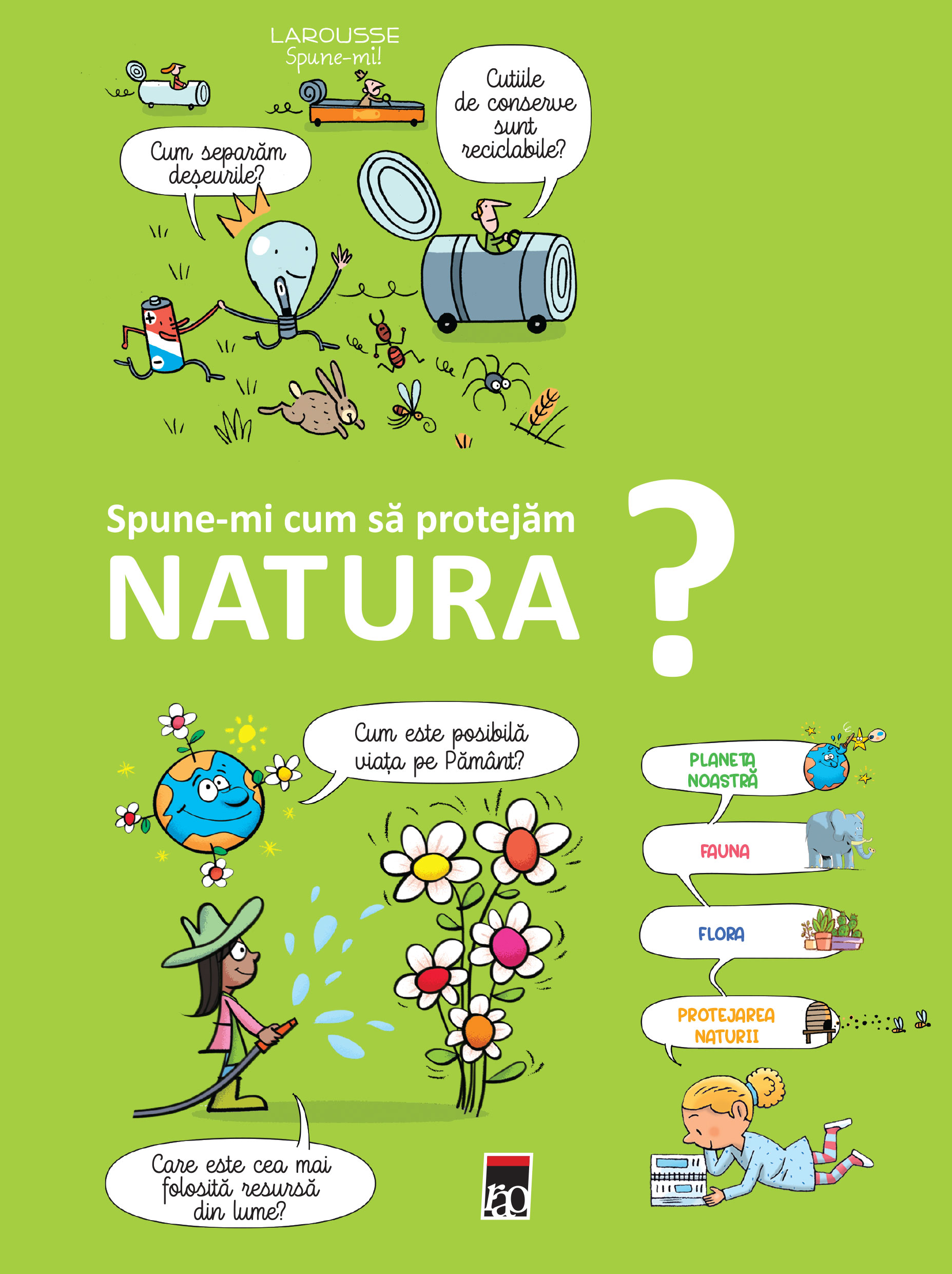 Carte Spune-mi cum sa protejam natura ?   editura RAO
