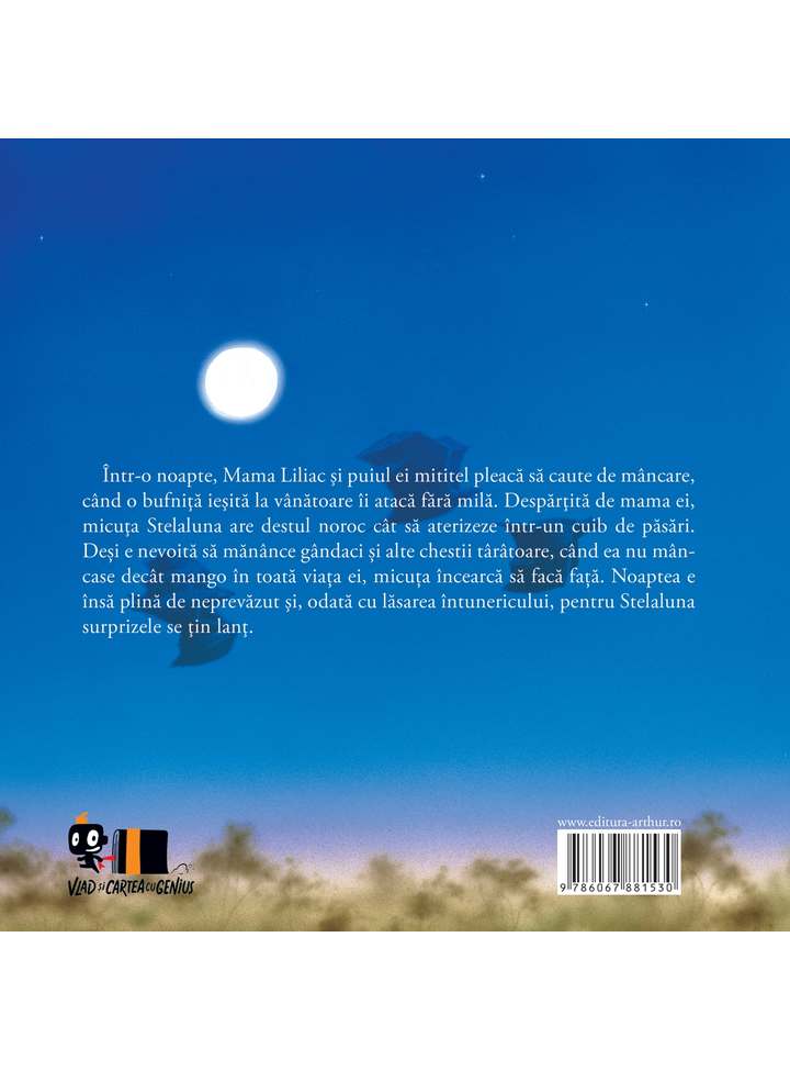 Carte Stelaluna autor Janell Cannon editura Vlad si cartea cu Genius