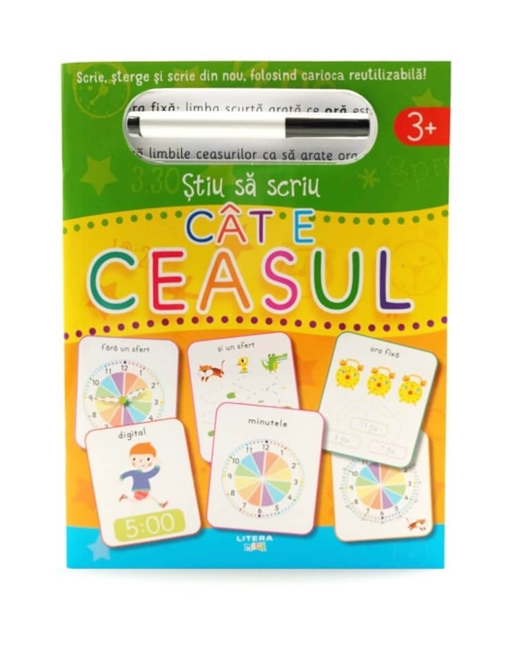 Carte Stiu sa scriu. Cat e ceasul editura Litera