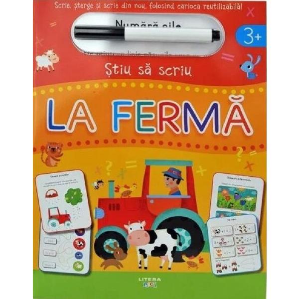 Carte Stiu sa scriu. La ferma - Moira Butterfield