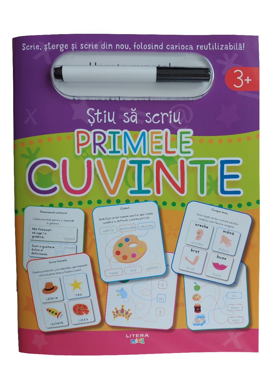 Carte Stiu sa scriu. Primele cuvinte editura Litera