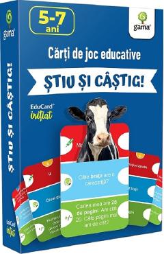 Carte Stiu si castig! Carti de joc educative editura -