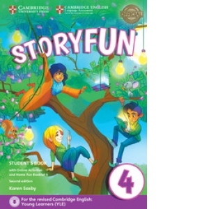 Carte Storyfun for Movers Level 4. Student s Book with Online Activities and Home Fun Booklet 4 (Second edition)