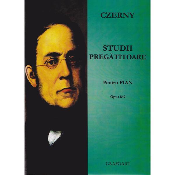 Carte Studii pregatitoare pentru pian - Czerny