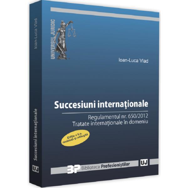 Carte Succesiuni internationale ed.2 - ioan-luca vlad