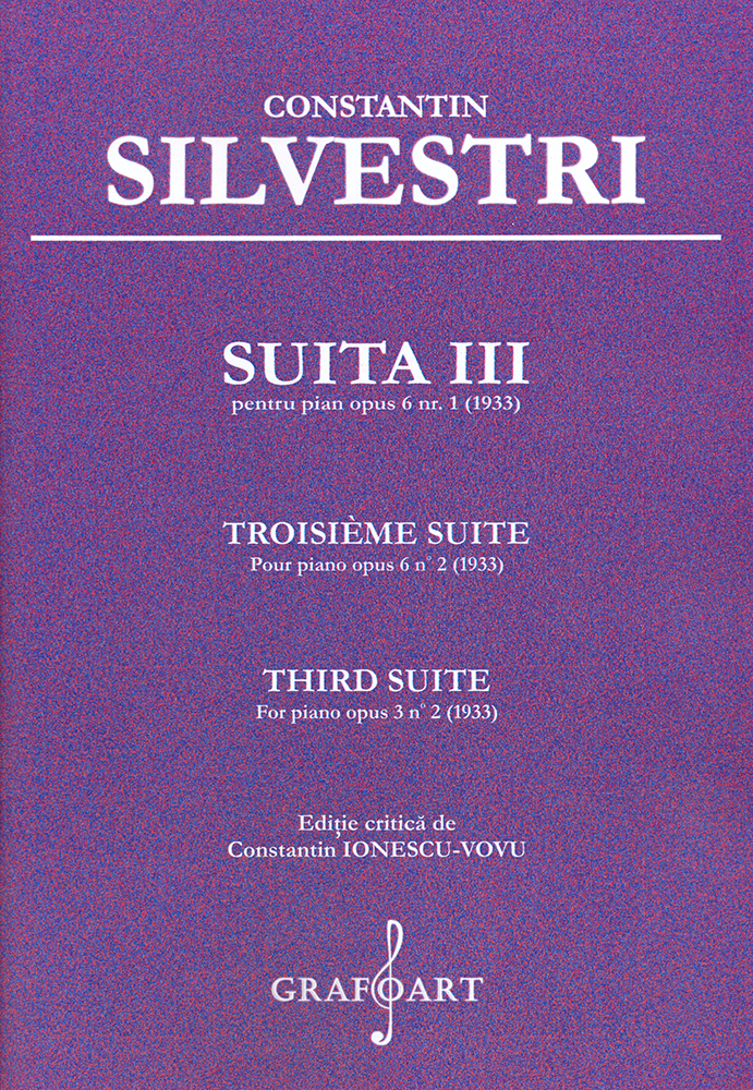 Carte Suita III autor Constantin Silvestri editura Grafoart