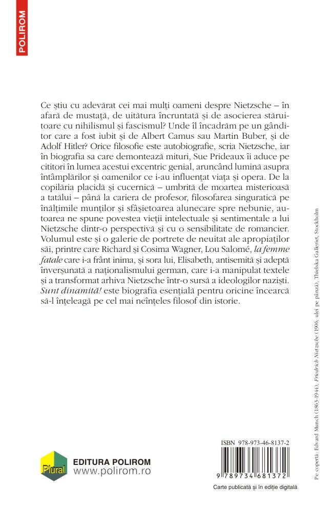 Carte Sunt dinamita! autor Sue Prideaux editura Polirom