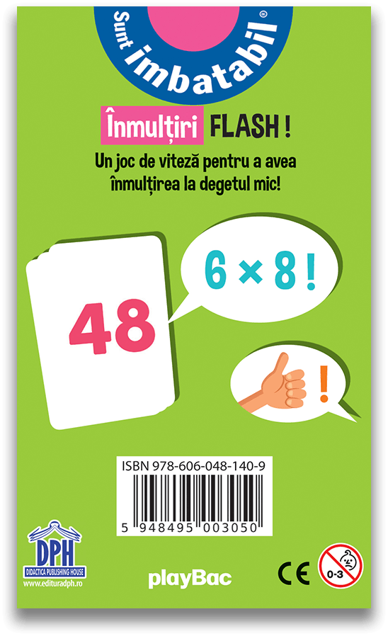 Carte Sunt imbatabil: Inmultiri flash!   editura Didactica Publishing House