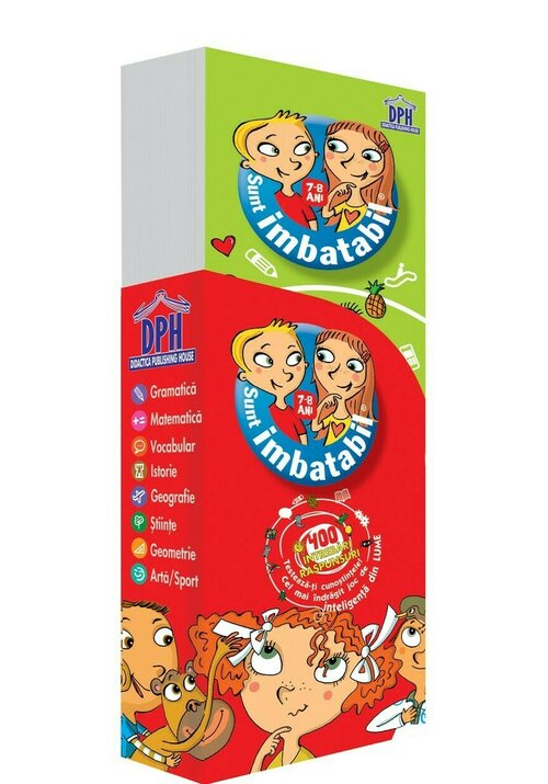 Carte Sunt imbatabil - Intrebari si raspunsuri - 7-8 Ani - Vol. I editura Didactica Publishing House