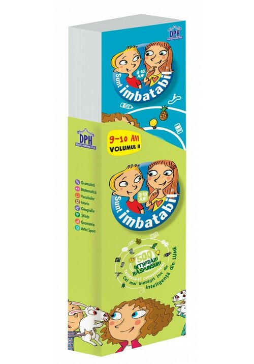Carte Sunt imbatabil - Intrebari si raspunsuri - 9-10 Ani - Vol. II editura Didactica Publishing House