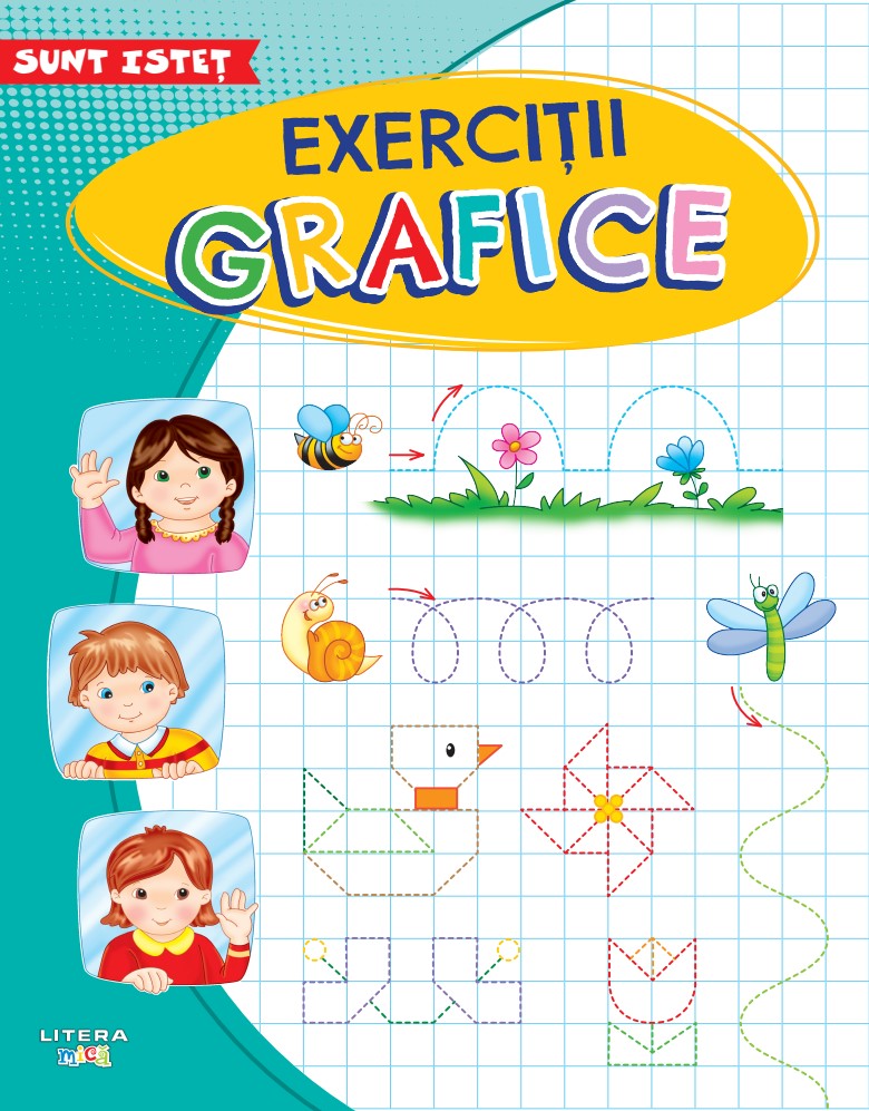 Carte Sunt istet. Exercitii grafice editura Litera