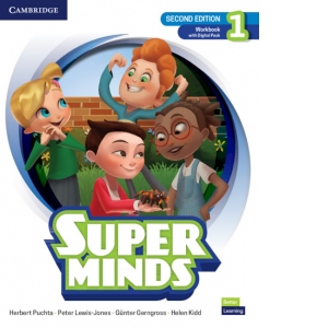 Carte Super Minds Second Edition Level 1 Workbook with Digital Pack Autori Gunter Gerngross