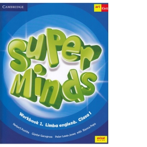 Carte Super Minds. Workbook 1. Limba Engleza. Clasa 1 + CD