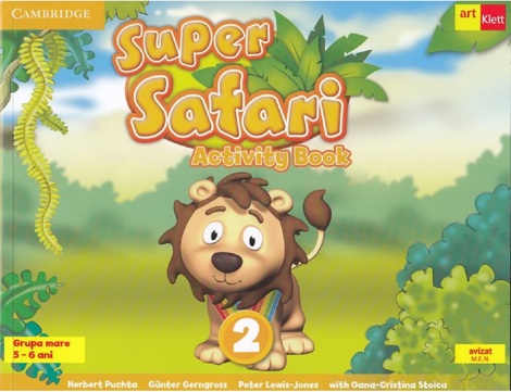 Carte Super Safari 2. Activity Book. Limba engleza - Grupa mare + CD editura ART KLETT