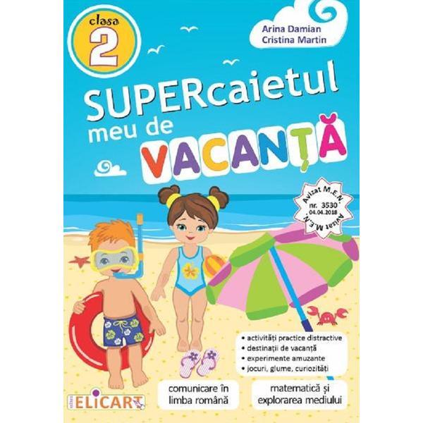 Carte Supercaietul meu de vacanta - Clasa 2 - Arina Damian