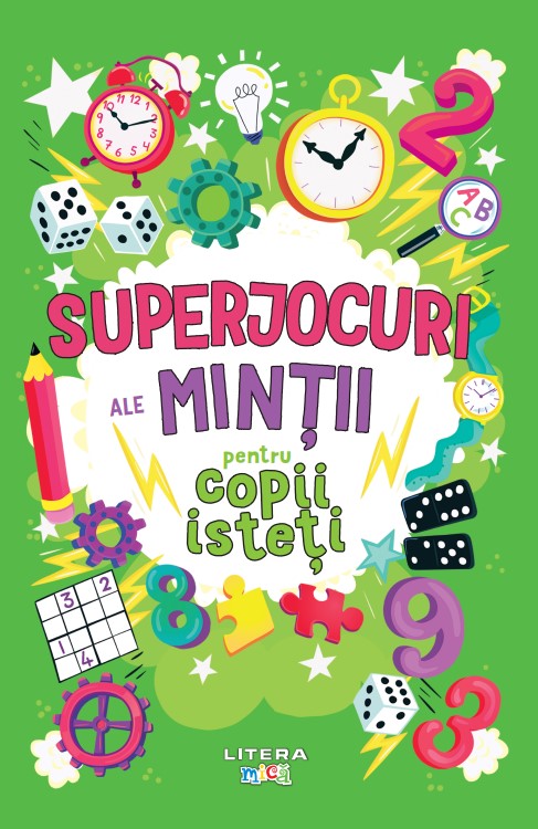 Carte Superjocuri ale mintii pentru copii isteti editura Litera