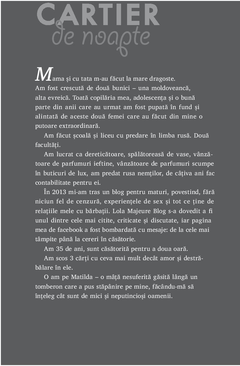 Carte Sweet Vera Cruz autor Lola Majeure editura Cartier