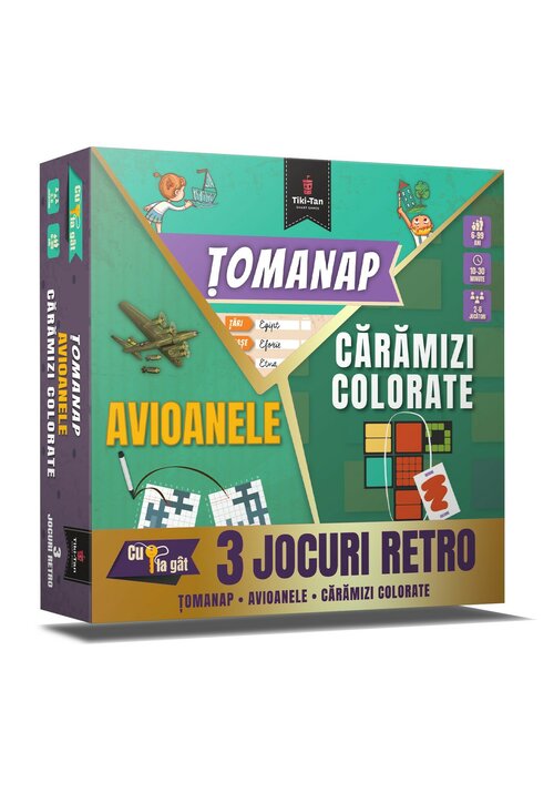 Carte TOMANAP • AVIOANELE • CARAMIZI COLORATE editura Gama