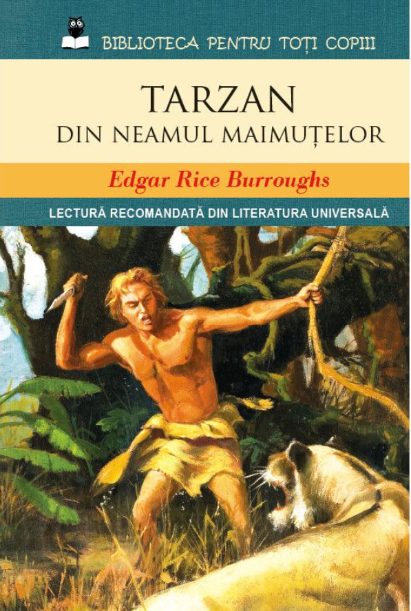 Carte Tarzan din neamul maimuțelor editura Litera