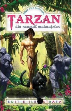 Carte Tarzan din neamul maimutelor - Edgar Rice Burroughs editura Edgar Rice Burroughs