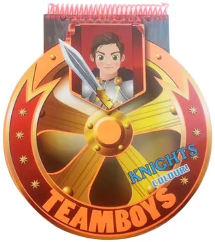 Carte Teamboys Knights Colour. Sabloane/*** editura Girasol