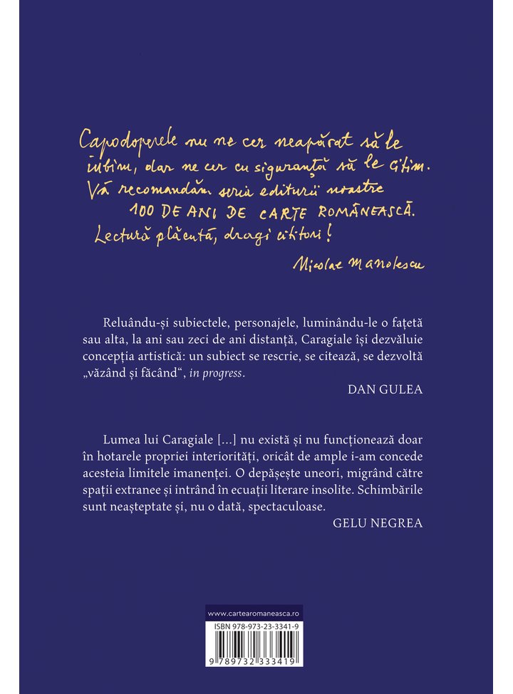 Carte Teatru autor Ion Luca Caragiale editura Art