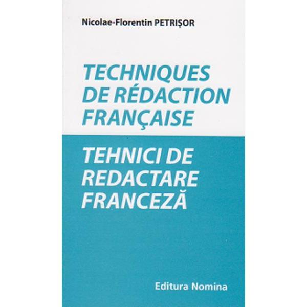 Carte Tehnici De Redactare Franceza - NicoilaE-Florentin Petrisor