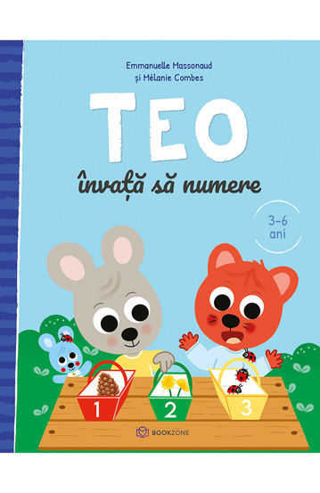 Carte Teo învață să numere editura Bookzone