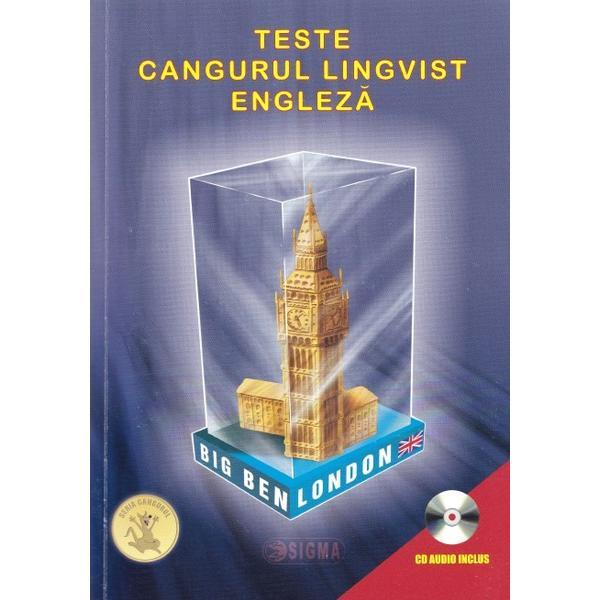 Carte Teste Cangurul Lingvist Engleza +CD