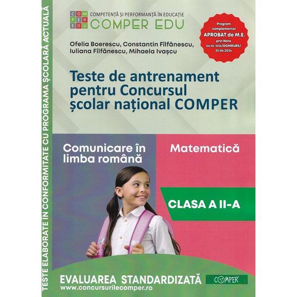 Carte Teste de antrenament - Clasa 2 - Concursul Comper - Ofelia Boerescu
