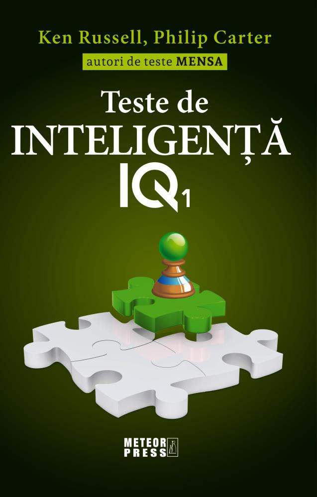 Carte Teste de inteligenta IQ 1 editura Meteor Press