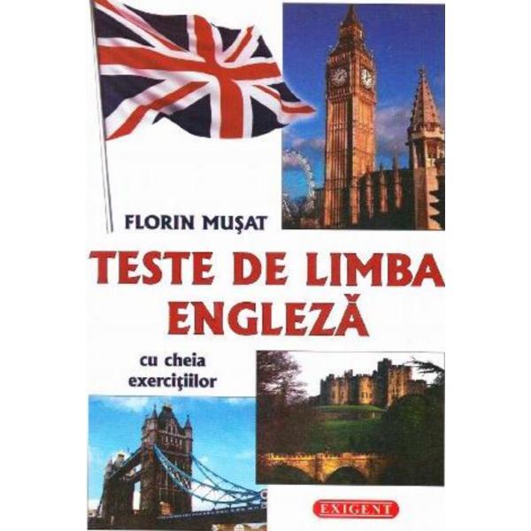 Carte Teste de limba engleza - Florin Musat