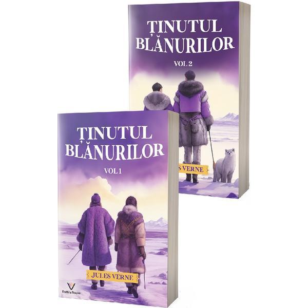 Carte Tinutul blanurilor Vol.1 + Vol.2 - Jules Verne