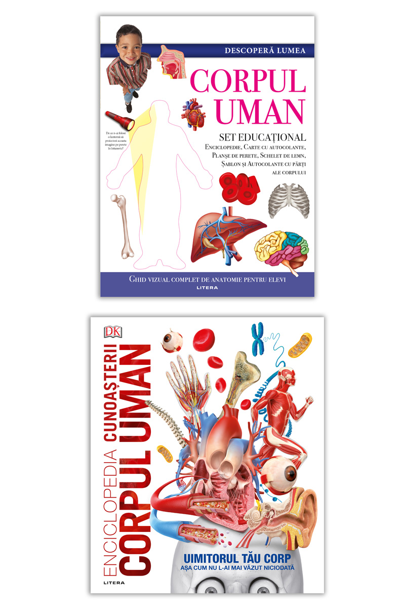 Carte Totul despre corpul uman editura Litera