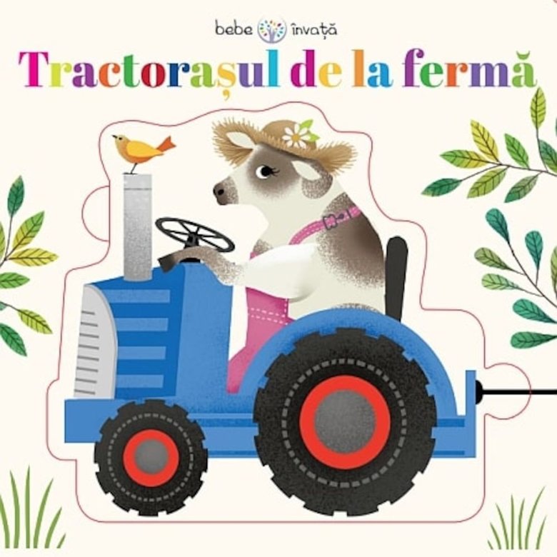 Carte Tractorasul de la ferma. Bebe invata. Puzzle   editura Litera