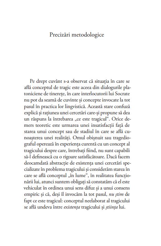 Carte Tragicul autor Gabriel Liiceanu editura Humanitas