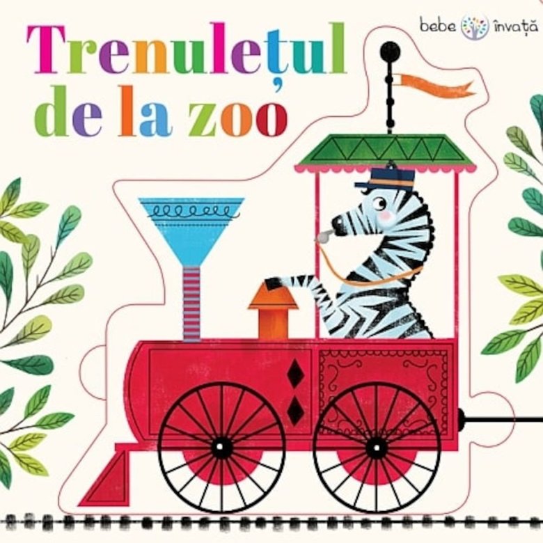 Carte Trenuletul de la zoo. Bebe invata. Puzzle   editura Litera