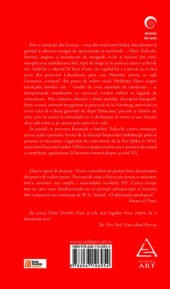 Carte Trieste autor Dasa Drndic editura Art